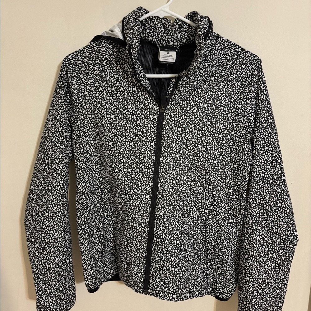 Nike Black and White Dri-FIT Jacket
